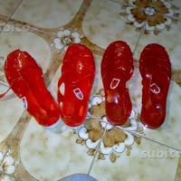 Ciabatte mare in plastica rosse numero 37 /38