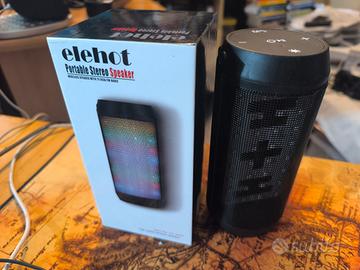 elehot portable stereo speaker