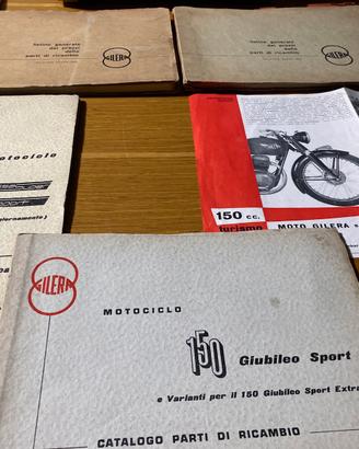 Collezione libretti/manuali x moto d epoca.