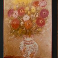 Arte- Michele Cascella - vaso di fiori