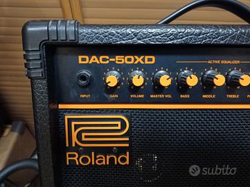 Amplificatore vintage Roland DAC 50XD