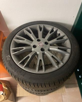 Cerchi e gomme 4x100 ,205 45 r17