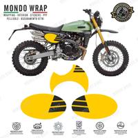 Adesivi compatibili con moto Caballero 500 Rally