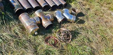 canna fumaria acciaio inox 150mm stabila