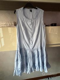 Abito azzurro donna