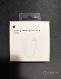 adattatore lightning jack delle cuffie NUOVO