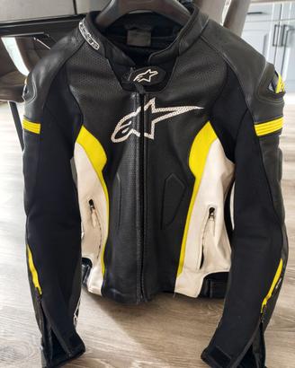 Giacca Alpinestars missile tech-air pelle tg. 52