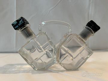 Ampolle Olio aceto anni 50