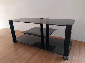 mobile TV vetro nero 