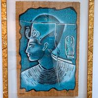 CORNICE CON STAMPA A MOTIVO EGIZIO - DEA BELLEZZA