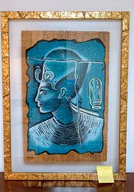 CORNICE CON STAMPA A MOTIVO EGIZIO - DEA BELLEZZA