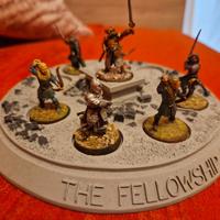 Signore degli anelli miniature games workshop 