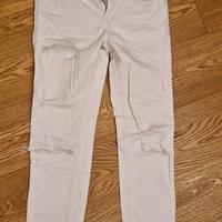 jeans bianchi taglia 36