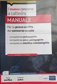 libro concorso a cattedra manuale per concorso