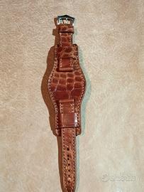 cinturino orologio in pelle Nuovo realizzato a man