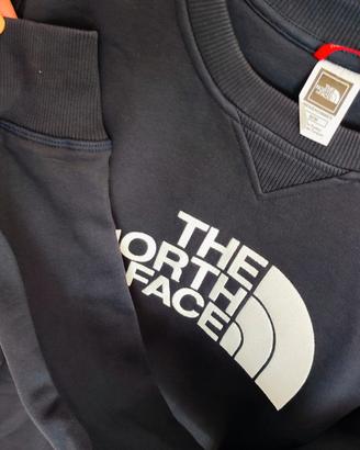Felpa The North face Drew Peak blu navi  uomo tg M