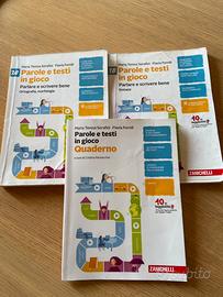 Libri di Grammatica PAROLE E TESTI IN GIOCO