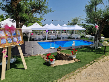 Villa per feste ed eventi con piscina riscaldata