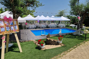 Villa per feste ed eventi con piscina riscaldata