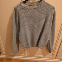 Maglione uomo grigio