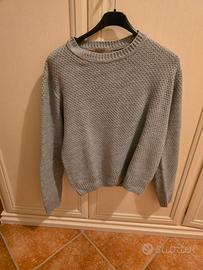Maglione uomo grigio
