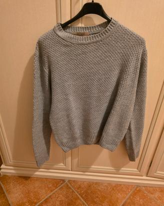 Maglione uomo grigio