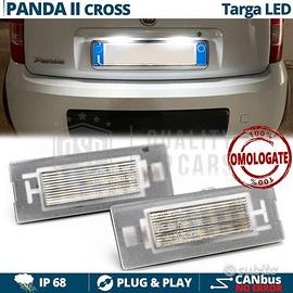 Placchette Luci TARGA LED PER Fiat PANDA 2 CROSS