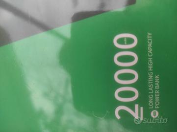 Power bank 20000 mAh X9 con LED – Ricarica veloce