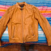 giacca in pelle da uomo 