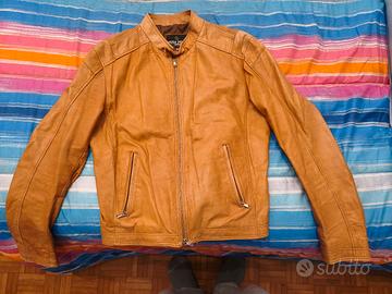 giacca in pelle da uomo 