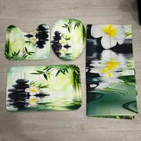Set bagno black stones zen