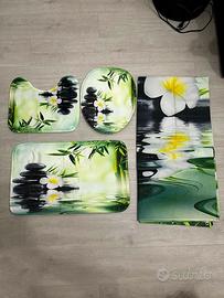 Set bagno black stones zen