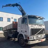 VOLVO FL12 6X2 GRU HAIB 140 E CASSONE RIBALTABILE 