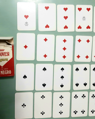 Dal Negro carte genovesi MIGNON regionali Italy