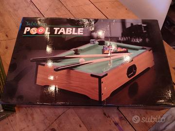 Biliardo mini da tavolo pool table