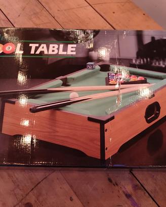 Biliardo mini da tavolo pool table