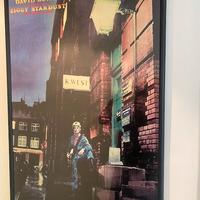 David Bowie Ziggy Stardust quadro con poster