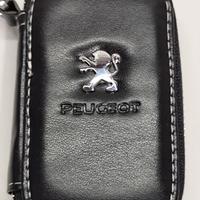 Portachiavi Contenitivo Peugeot in ecopelle Nuovo 