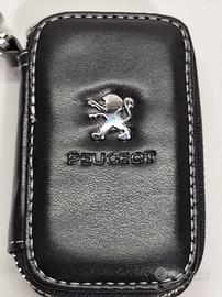 Portachiavi Contenitivo Peugeot in ecopelle Nuovo 