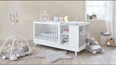 LETTINO EVOLUTIVO TRASFORMABILE con materasso