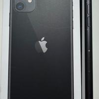 Iphone 11- Nero-128GB-Confezione originale+3 cover