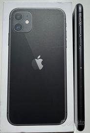 Iphone 11- Nero-128GB-Confezione originale+3 cover