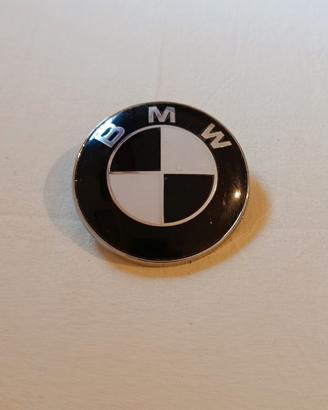 Logo emblema stemma BMW bianco/nero