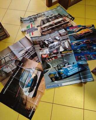 poster vari automobilismo