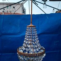 Lampadario Vintage Stile Impero a "Mongolfiera"
