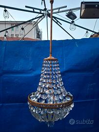 Lampadario Vintage Stile Impero a "Mongolfiera"