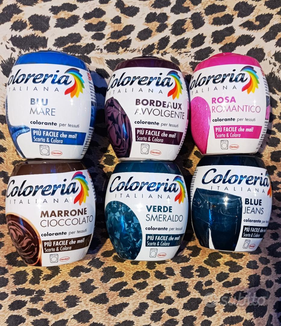 Coloreria. 6 colori per tingere in lavatrice - Giardino e Fai da te In  vendita a Varese