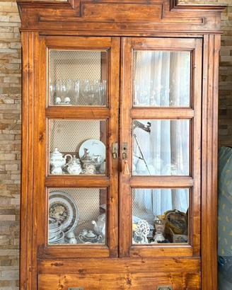 Credenza / Vetrinetta stile liberty inizi 900
