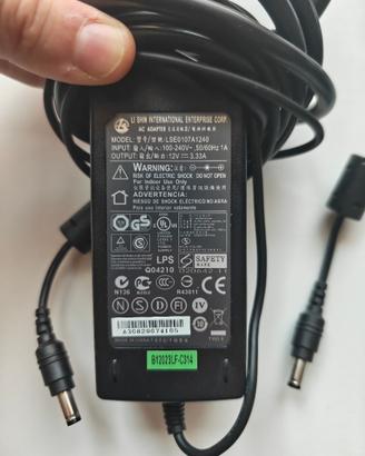 Alimentatore Li Shin 12V 3.33A - LSE0107A1240
