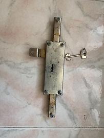 SERRATURA PER SARACINESCA  CON BARRE